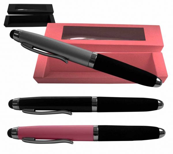 BOLIGRAFO METALICO CON TOUCH FLORIDA P007